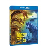Godzilla II Král monster 3D+2D (2 disky)