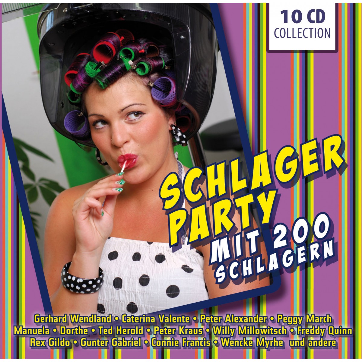 chlagerparty mit 200 Schlagern (10xCD) chlagerparty mit 200 Schlagern (10xCD)